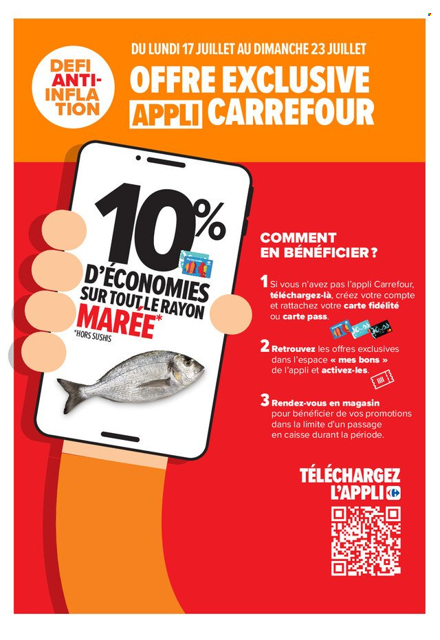Catalogue Carrefour Hypermarchés - 18/07/2023 - 24/07/2023. Page 22