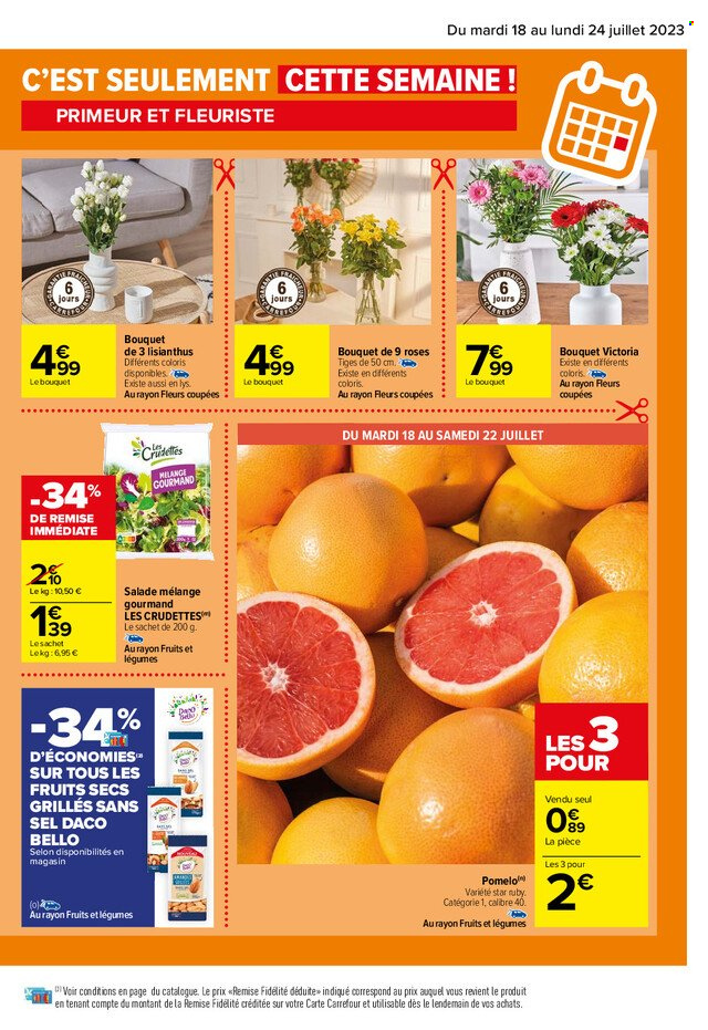 Catalogue Carrefour Hypermarchés - 18/07/2023 - 24/07/2023. Page 23