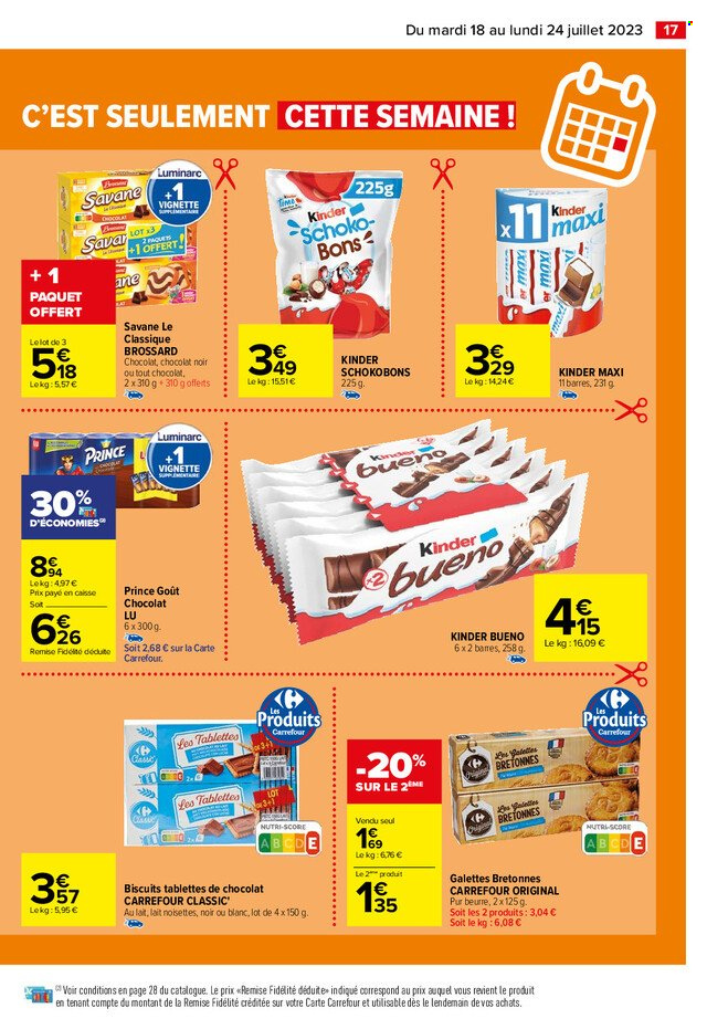 Catalogue Carrefour Hypermarchés - 18/07/2023 - 24/07/2023. Page 25
