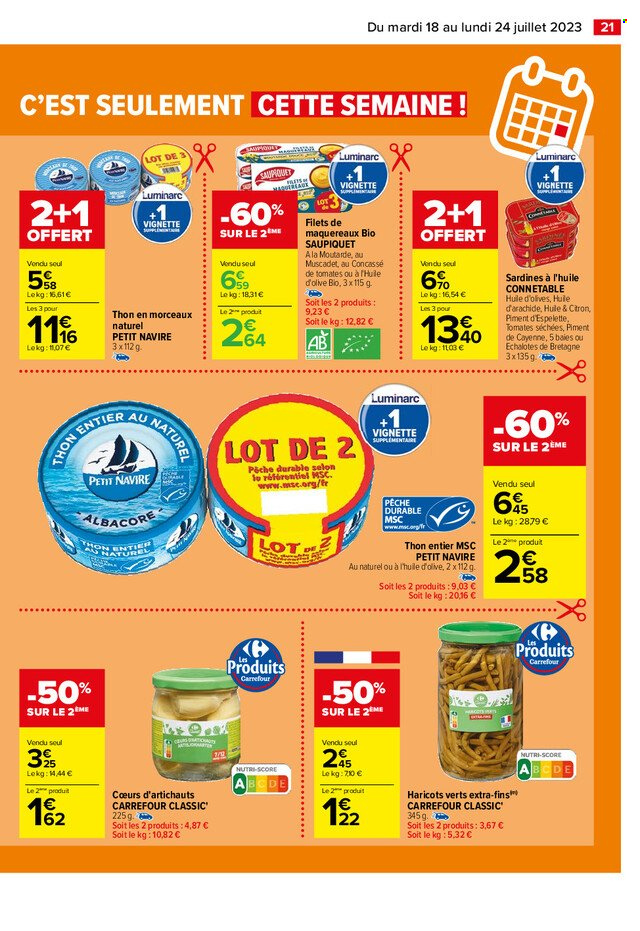 Catalogue Carrefour Hypermarchés - 18/07/2023 - 24/07/2023. Page 29
