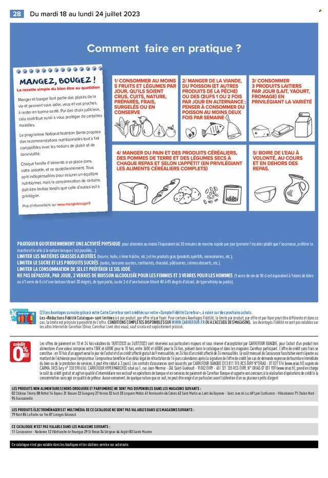 Catalogue Carrefour Hypermarchés - 18/07/2023 - 24/07/2023. Page 36