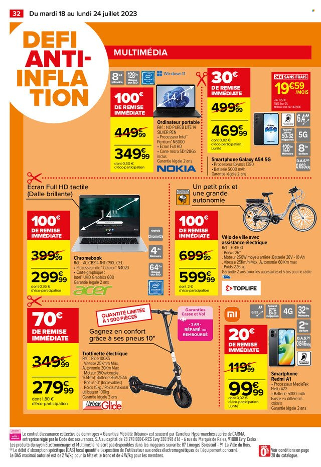 Catalogue Carrefour Hypermarchés - 18/07/2023 - 24/07/2023. Page 40