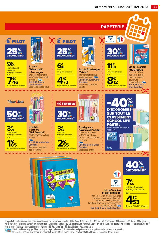 Catalogue Carrefour Hypermarchés - 18/07/2023 - 24/07/2023. Page 41
