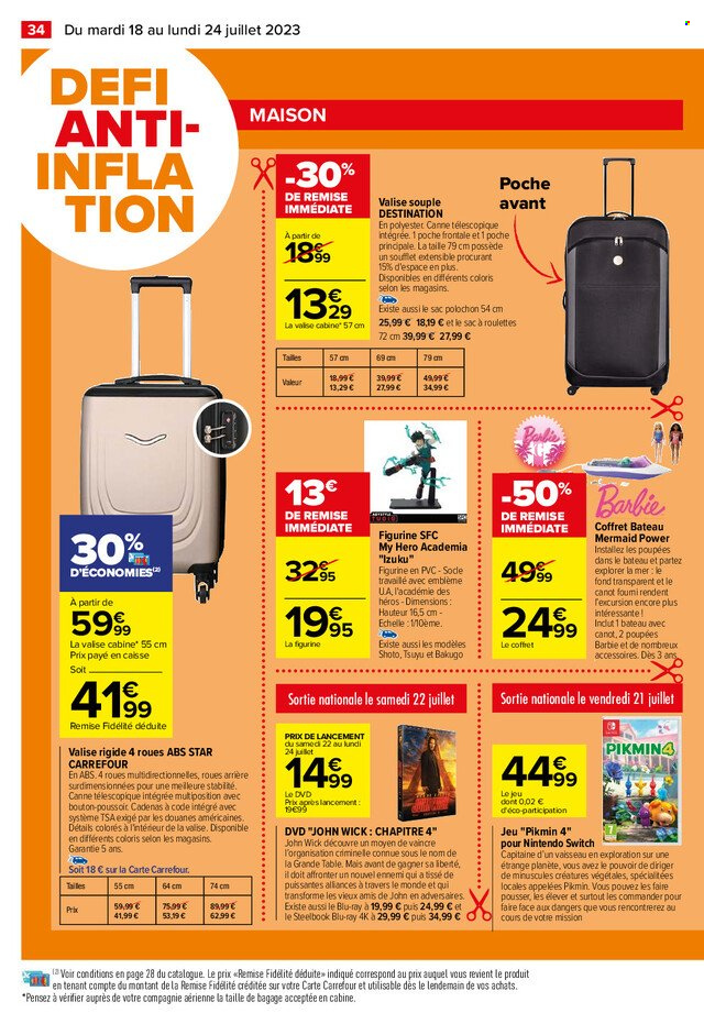 Catalogue Carrefour Hypermarchés - 18/07/2023 - 24/07/2023. Page 42