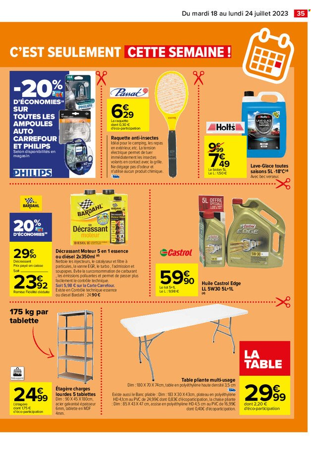 Catalogue Carrefour Hypermarchés - 18/07/2023 - 24/07/2023. Page 43