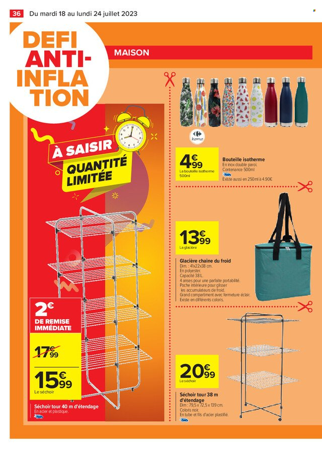 Catalogue Carrefour Hypermarchés - 18/07/2023 - 24/07/2023. Page 44