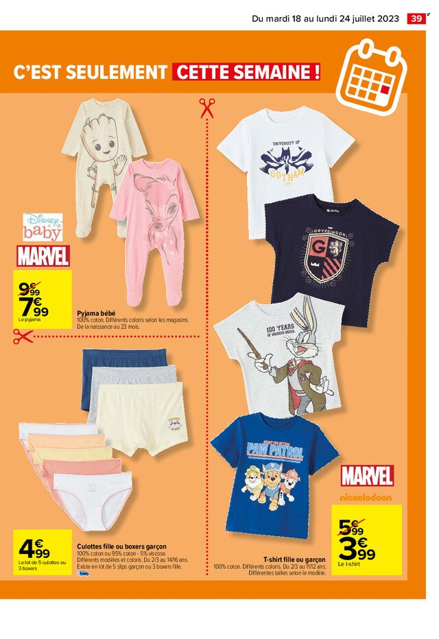 Catalogue Carrefour Hypermarchés - 18/07/2023 - 24/07/2023. Page 47