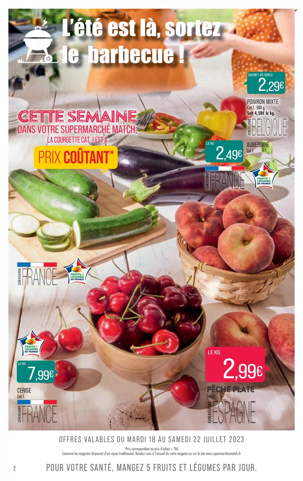 Catalogue Supermarché Match - 18/07/2023 - 23/07/2023. Page 2