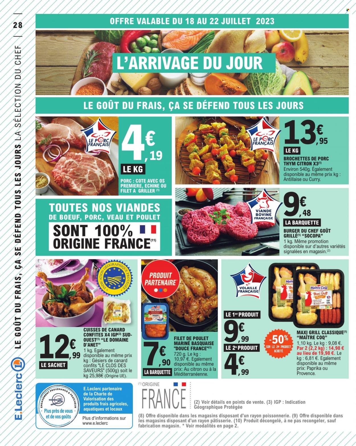 Catalogue E.Leclerc - 18/07/2023 - 29/07/2023. Page 28