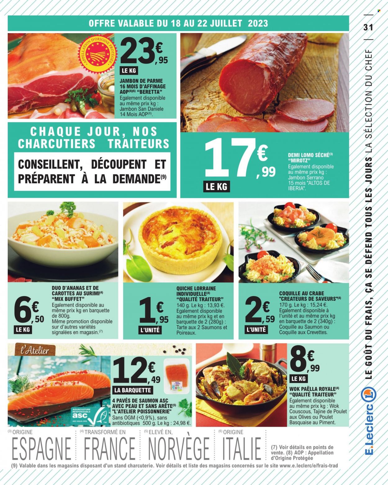 Catalogue E.Leclerc - 18/07/2023 - 29/07/2023. Page 31