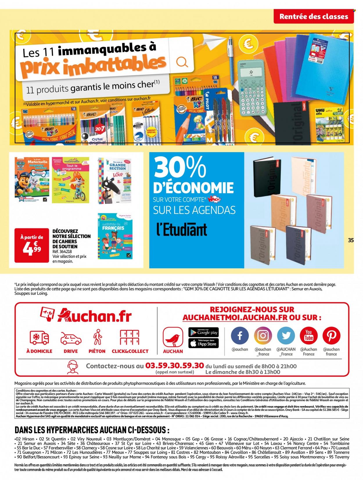 Catalogue Auchan - 18/07/2023 - 24/07/2023. Page 35