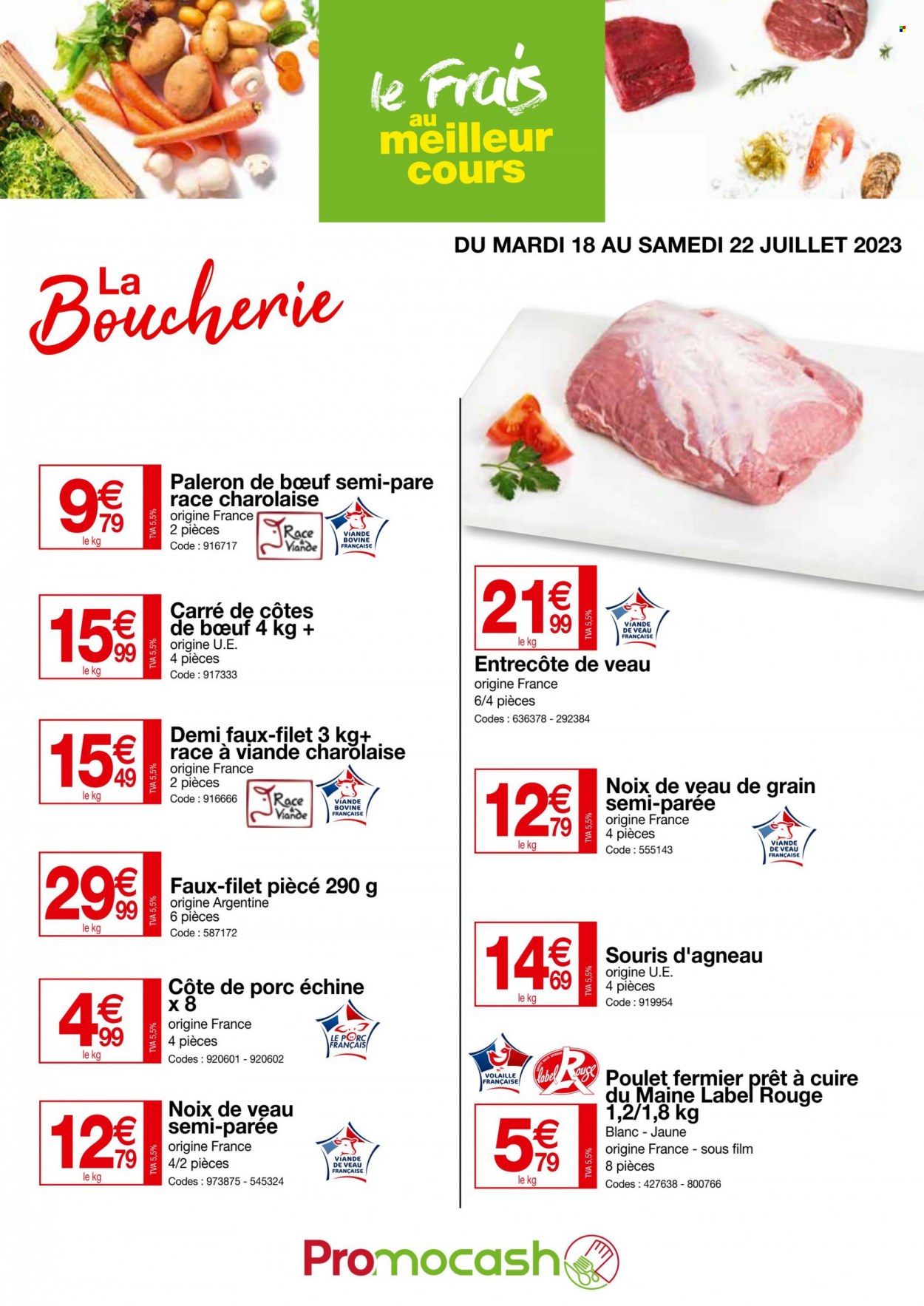 Catalogue Promocash - 18/07/2023 - 22/07/2023. Page 1