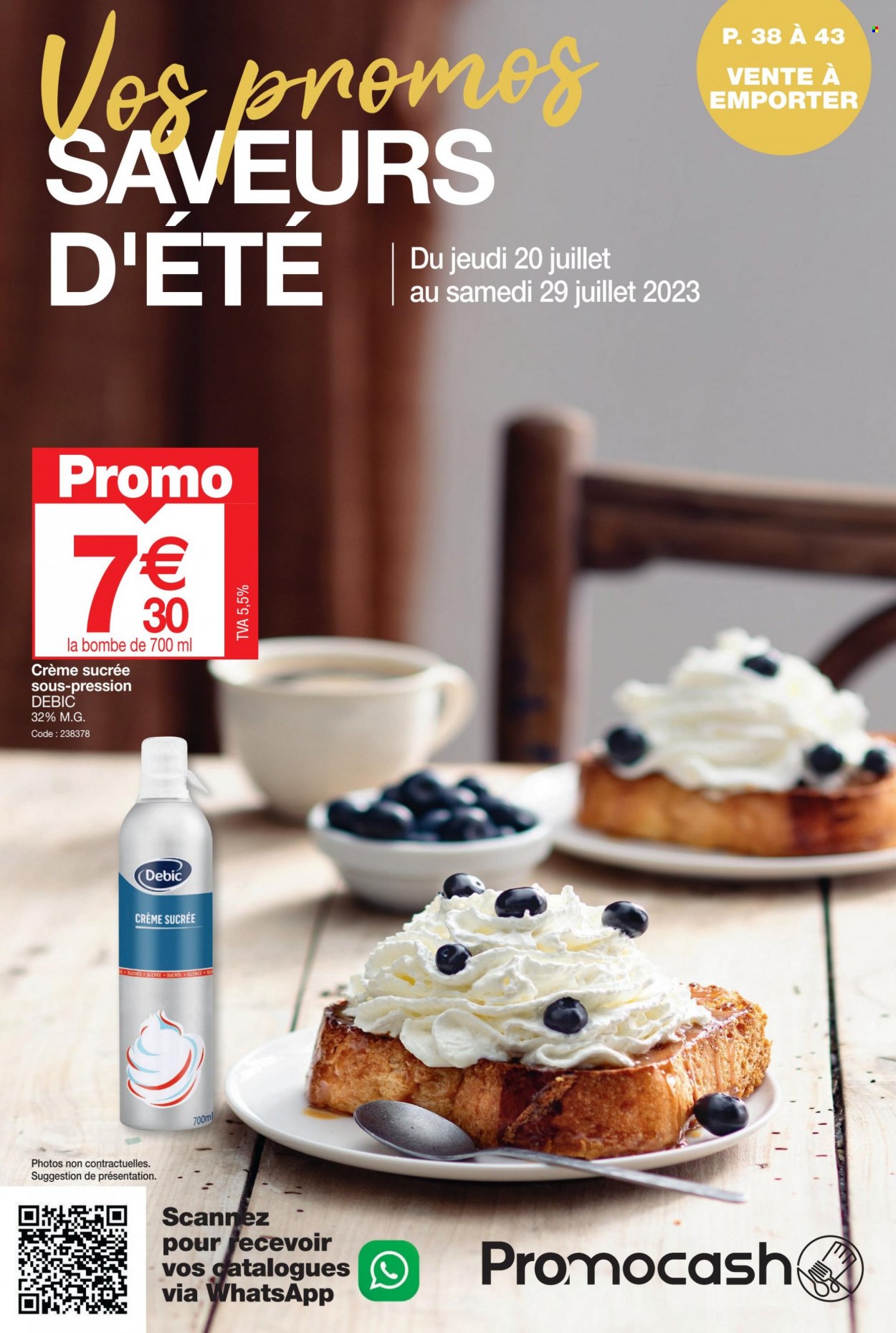 Catalogue Promocash - 20/07/2023 - 29/07/2023. Page 1