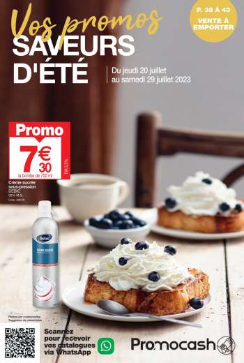 Catalogue Promocash - 20/07/2023 - 29/07/2023.