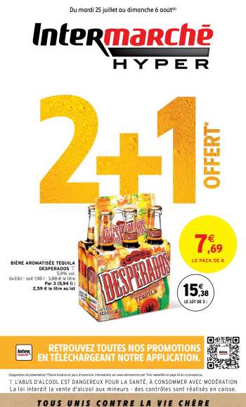Catalogue Intermarché Hyper - 25/07/2023 - 06/08/2023.