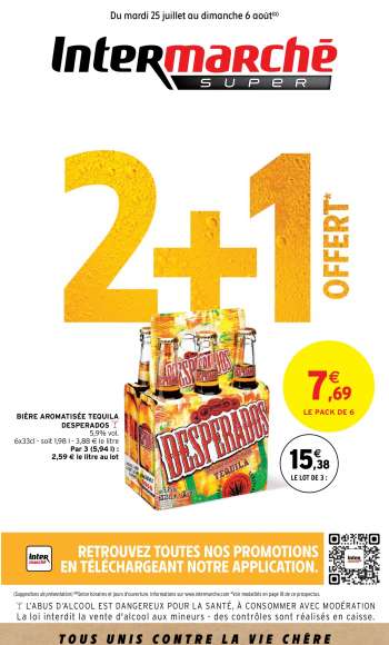 Catalogue Intermarché Super - 25/07/2023 - 06/08/2023.