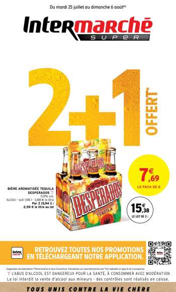 Catalogue Intermarché - 25/07/2023 - 06/08/2023.