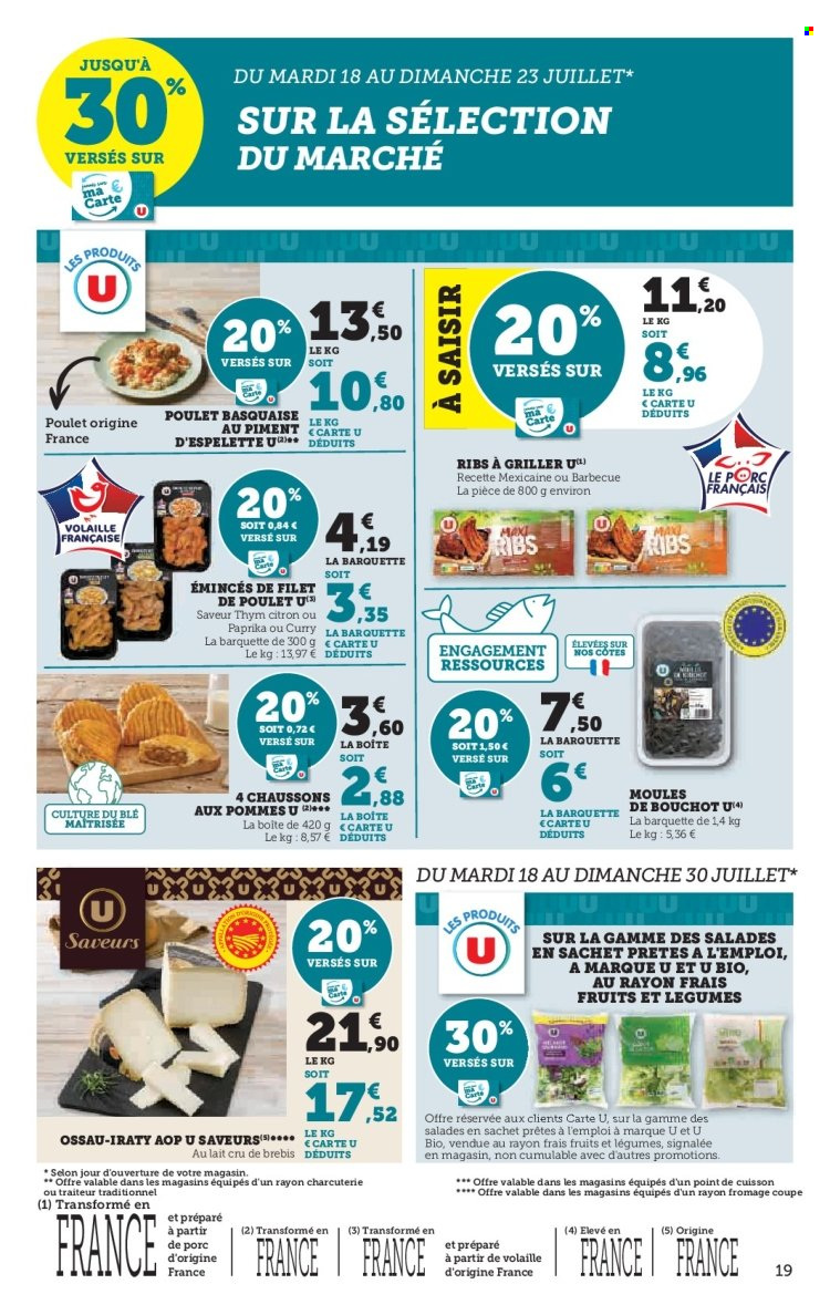 Catalogue SUPER U - 18/07/2023 - 30/07/2023. Page 19