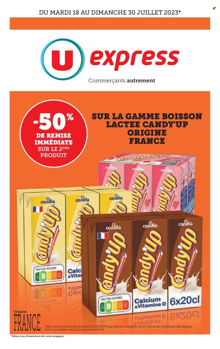 Catalogue U express - 18/07/2023 - 30/07/2023. Page 1