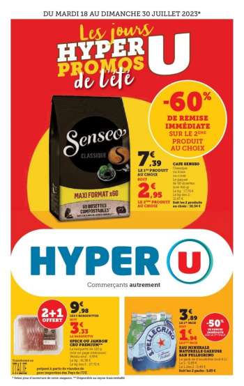 Catalogue HYPER U - 18/07/2023 - 30/07/2023.