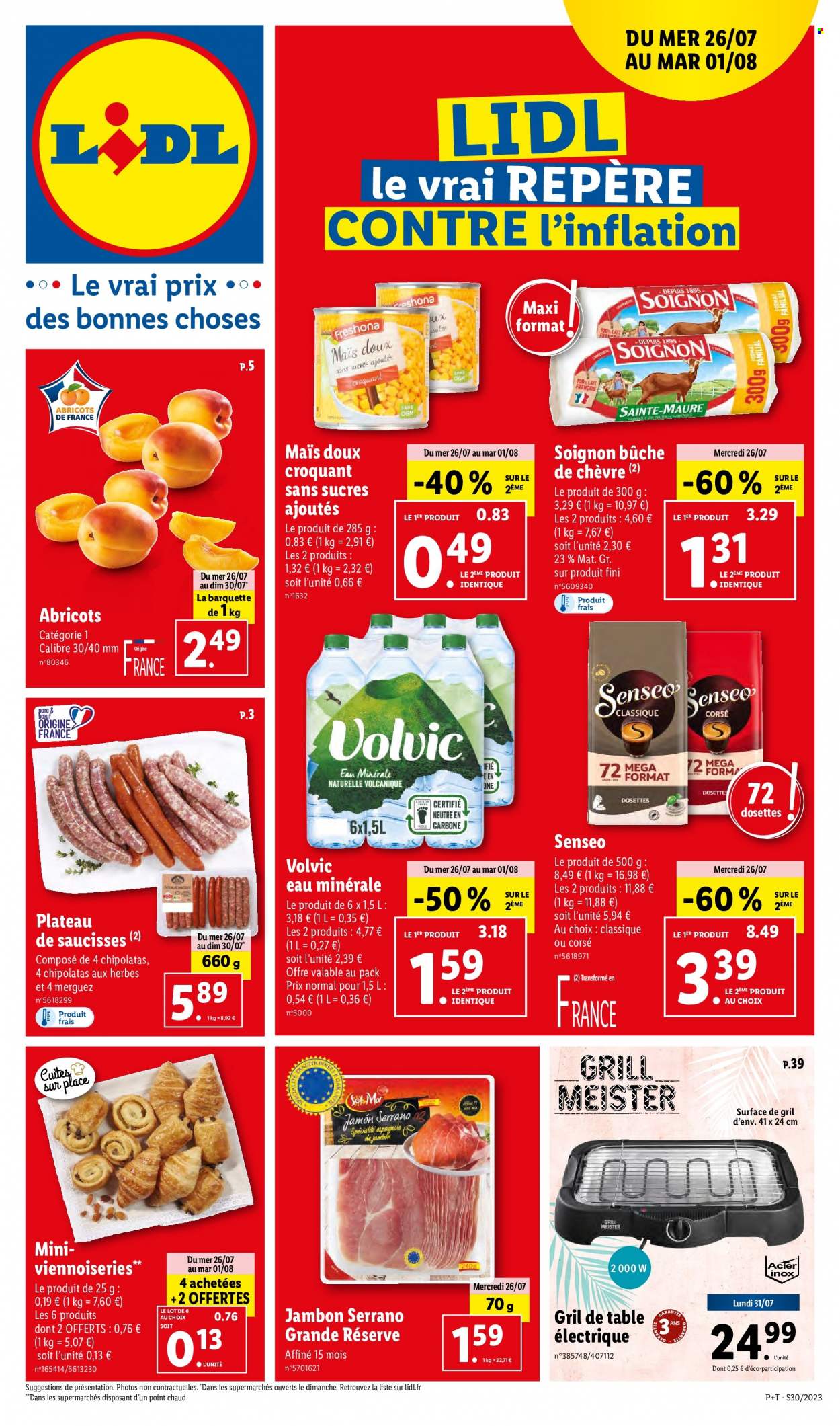 Catalogue Lidl - 26/07/2023 - 01/08/2023. Page 1