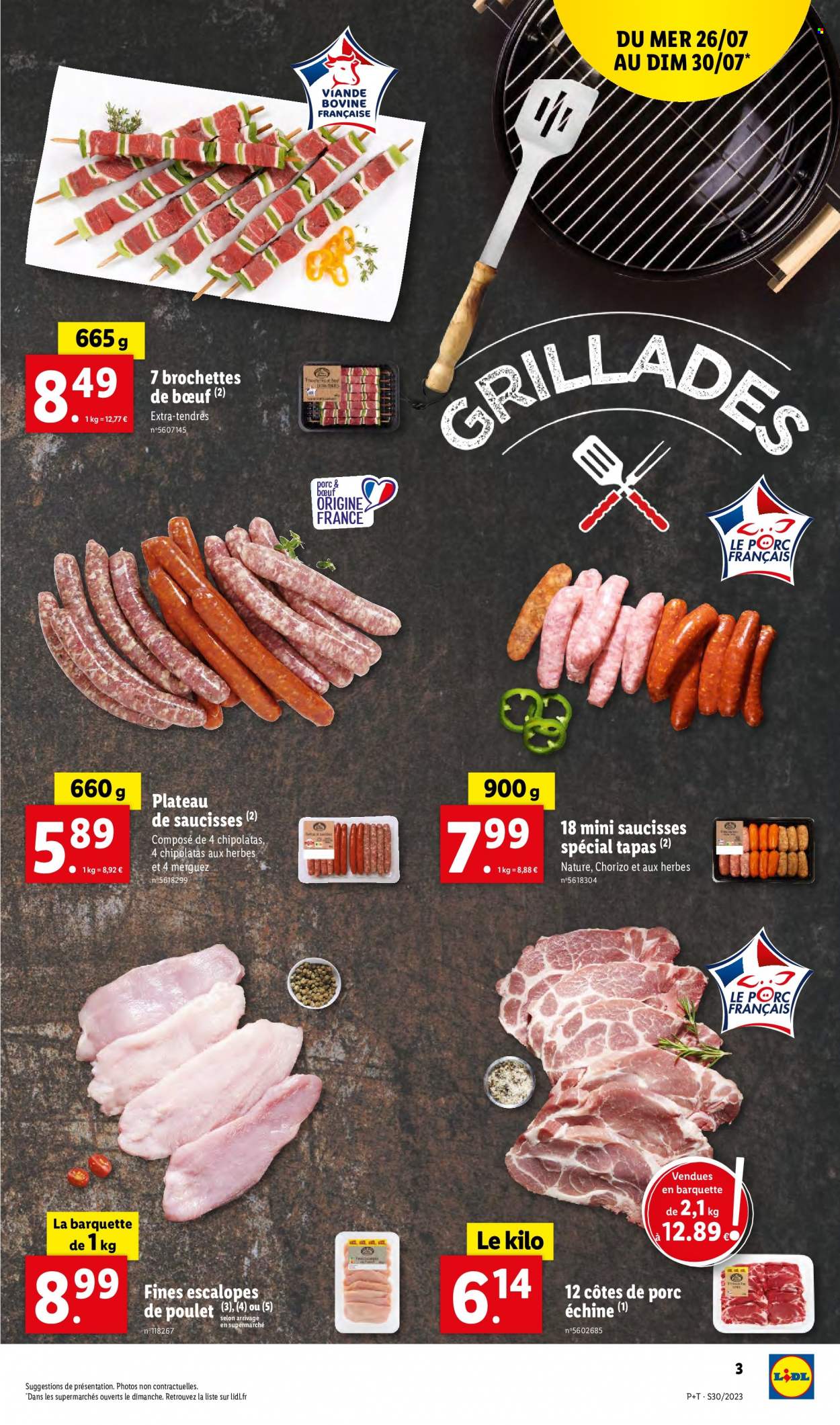 Catalogue Lidl - 26/07/2023 - 01/08/2023. Page 3