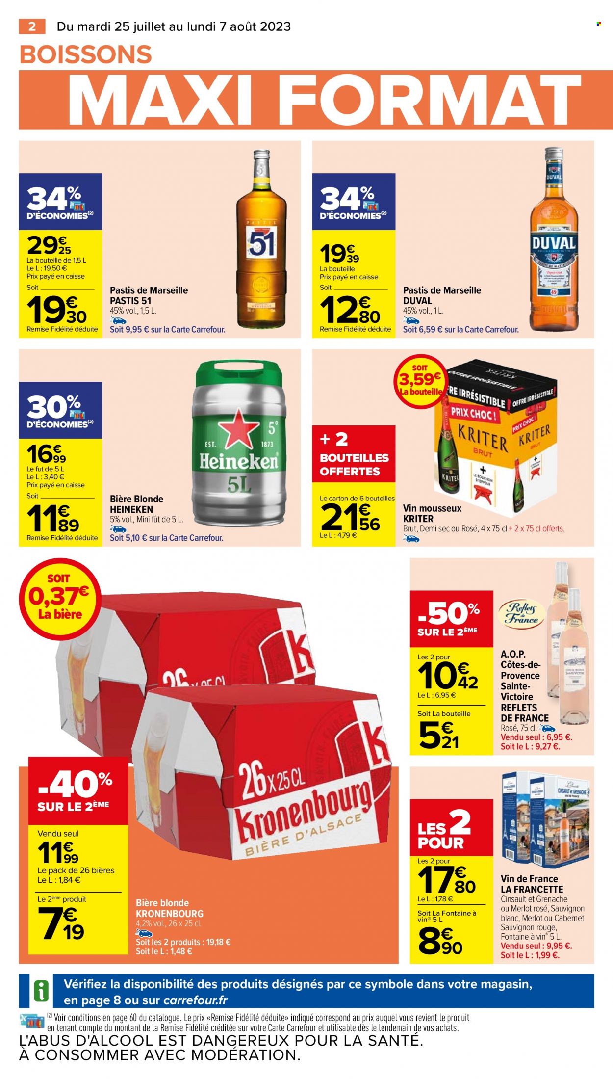 Catalogue Carrefour Hypermarchés - 25/07/2023 - 07/08/2023. Page 4