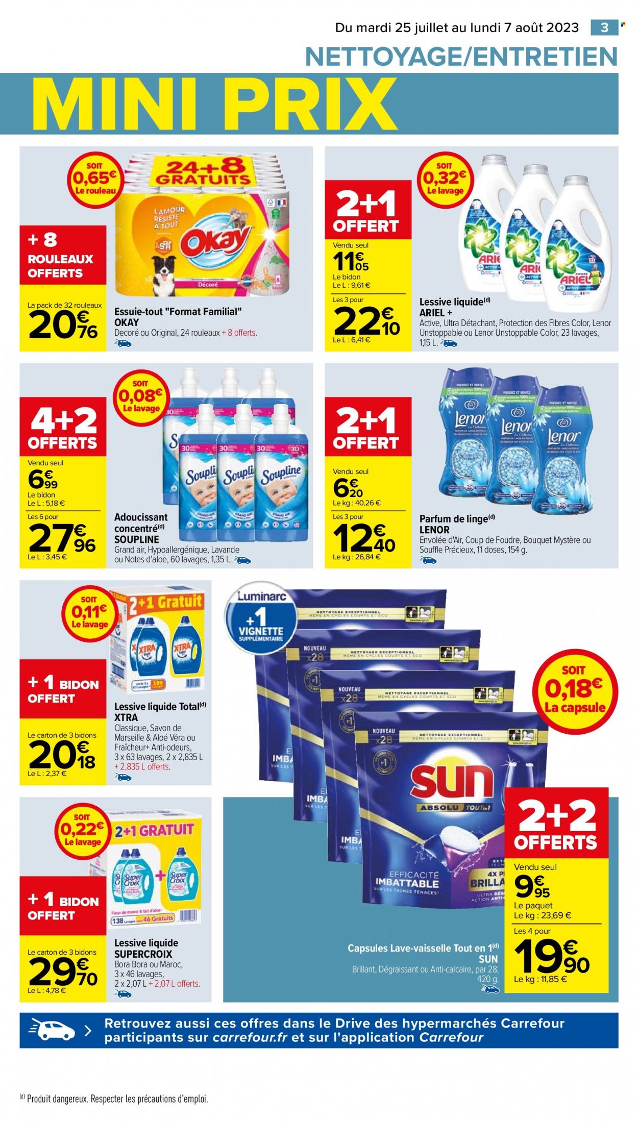Catalogue Carrefour Hypermarchés - 25/07/2023 - 07/08/2023. Page 5
