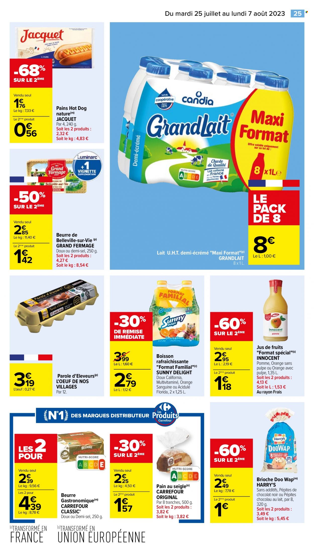 Catalogue Carrefour Hypermarchés - 25/07/2023 - 07/08/2023. Page 27