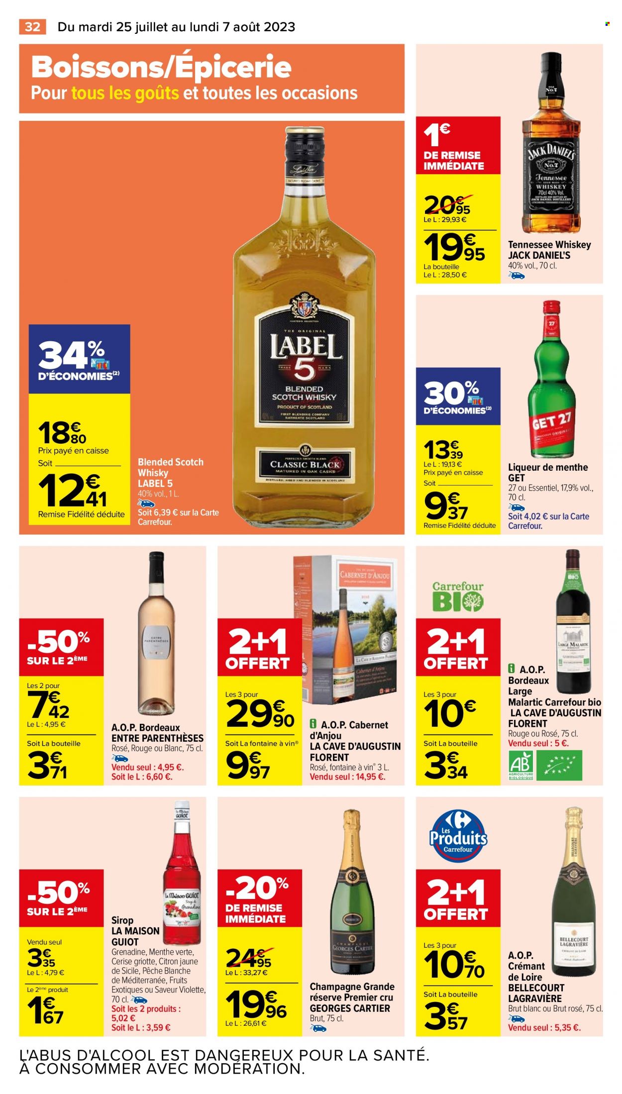 Catalogue Carrefour Hypermarchés - 25/07/2023 - 07/08/2023. Page 34