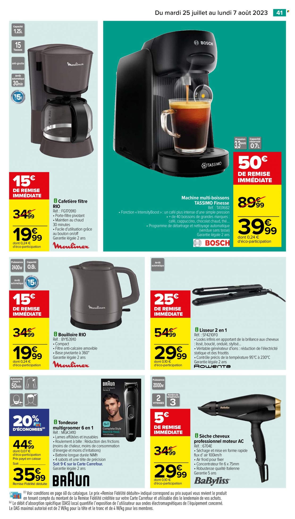 Catalogue Carrefour Hypermarchés - 25/07/2023 - 07/08/2023. Page 43