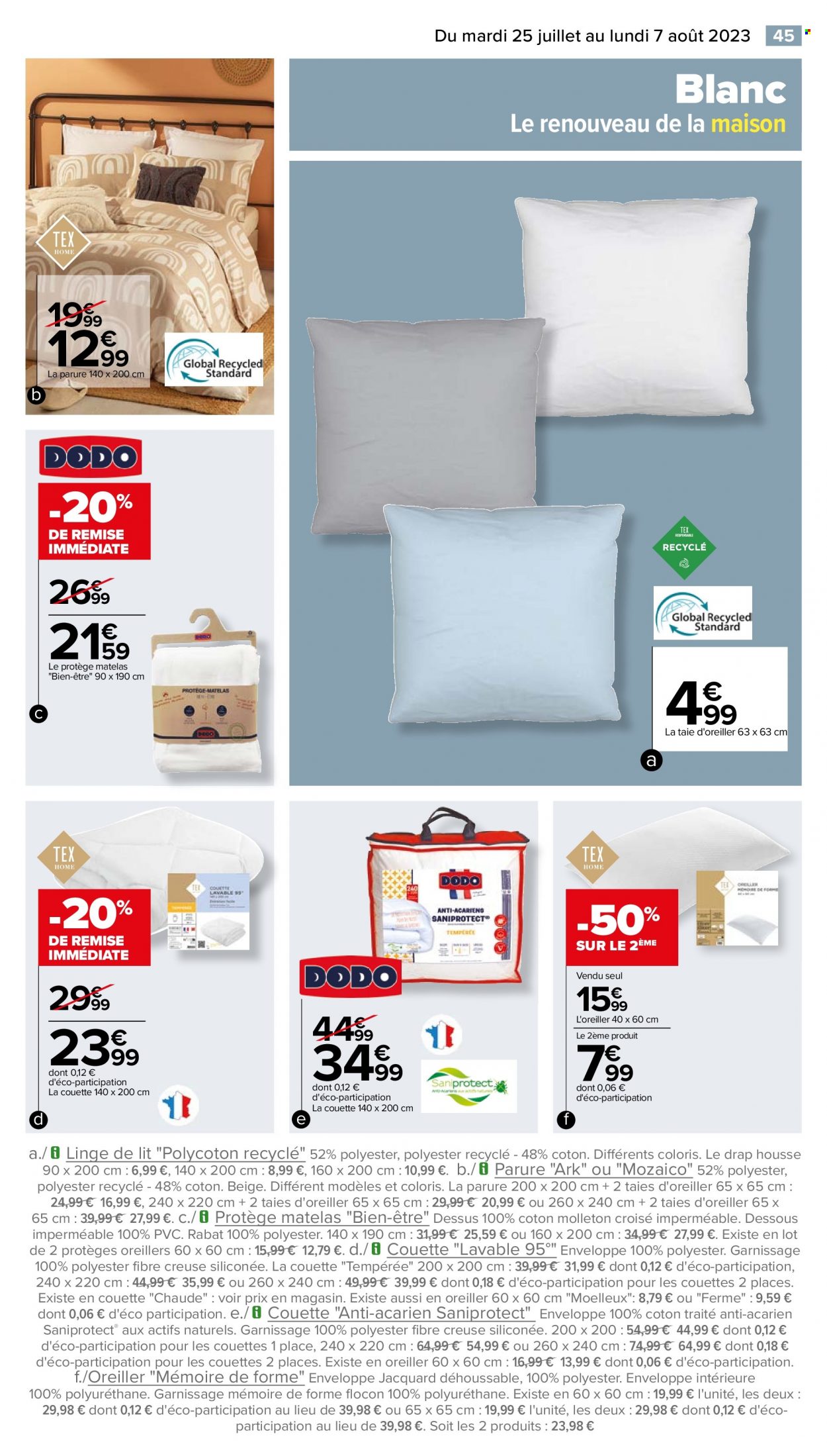 Catalogue Carrefour Hypermarchés - 25/07/2023 - 07/08/2023. Page 47