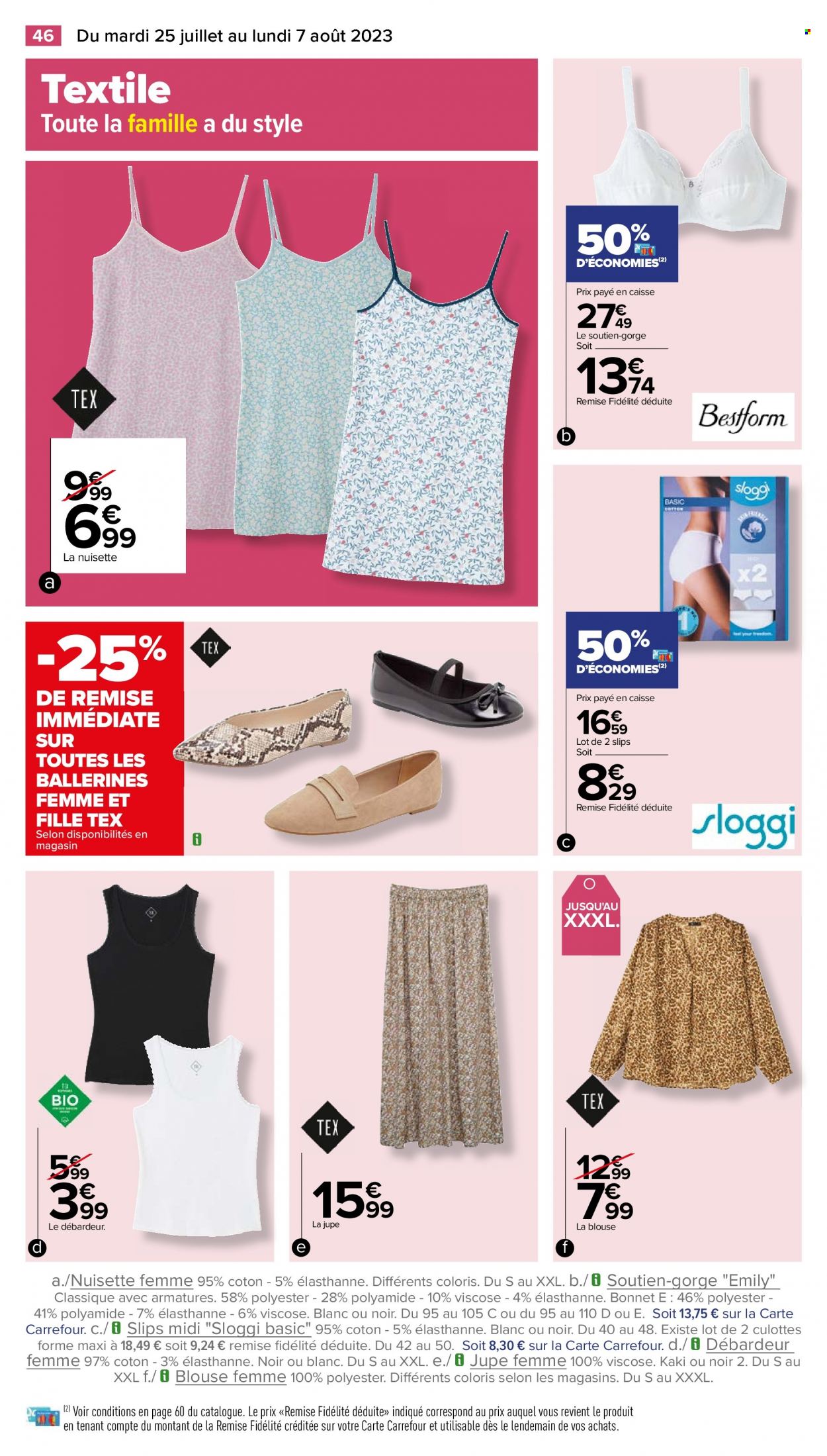 Catalogue Carrefour Hypermarchés - 25/07/2023 - 07/08/2023. Page 48