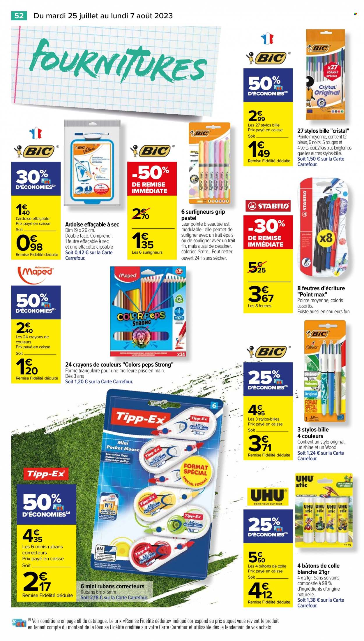 Catalogue Carrefour Hypermarchés - 25/07/2023 - 07/08/2023. Page 56