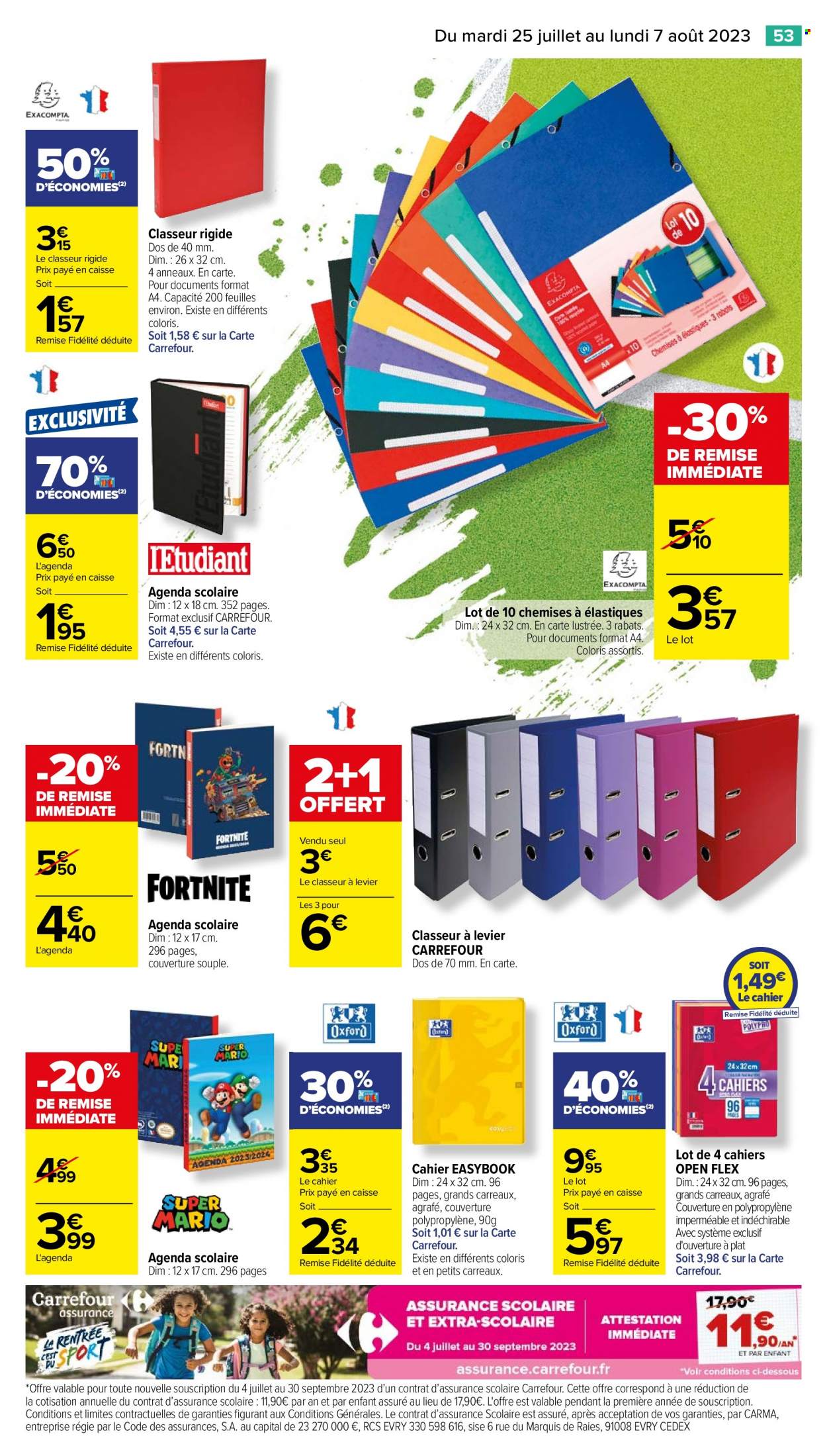 Catalogue Carrefour Hypermarchés - 25/07/2023 - 07/08/2023. Page 57