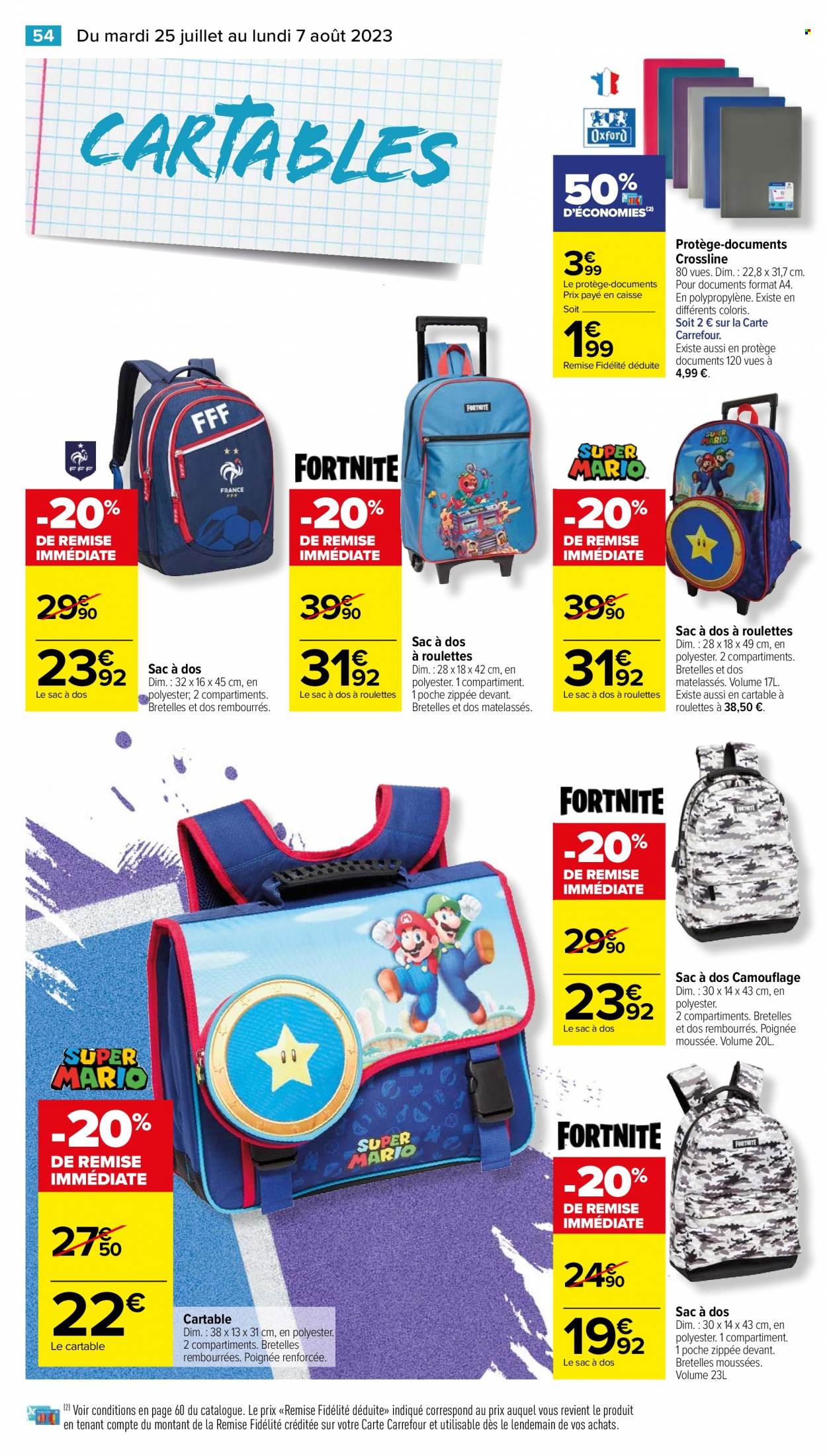 Catalogue Carrefour Hypermarchés - 25/07/2023 - 07/08/2023. Page 58