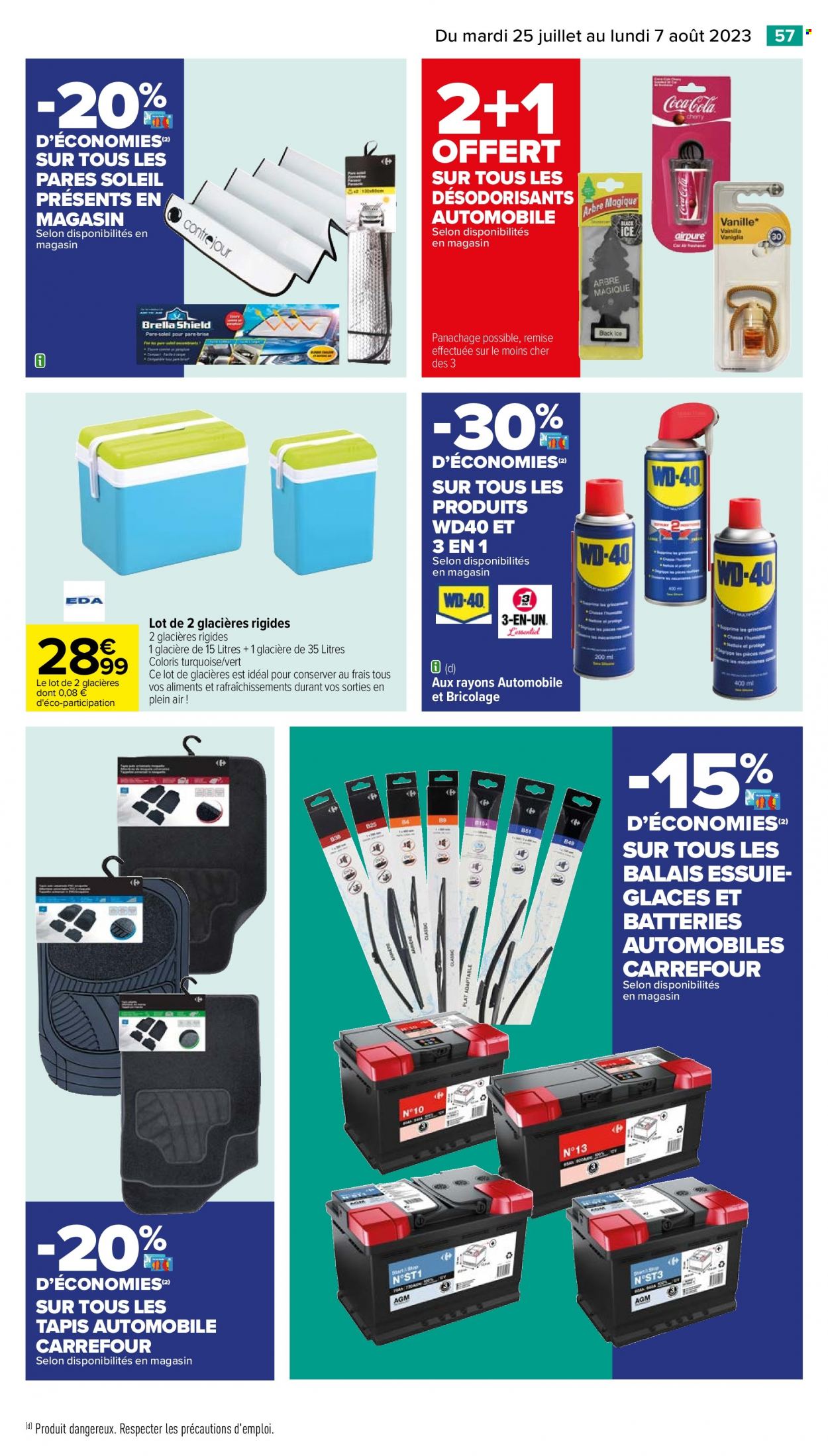 Catalogue Carrefour Hypermarchés - 25/07/2023 - 07/08/2023. Page 61