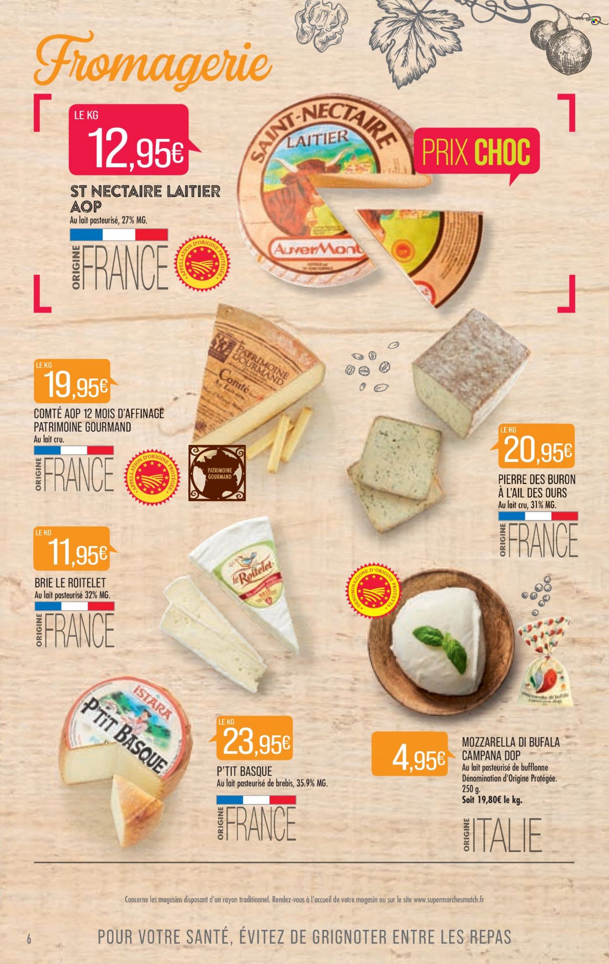 Catalogue Supermarché Match - 25/07/2023 - 30/07/2023. Page 6