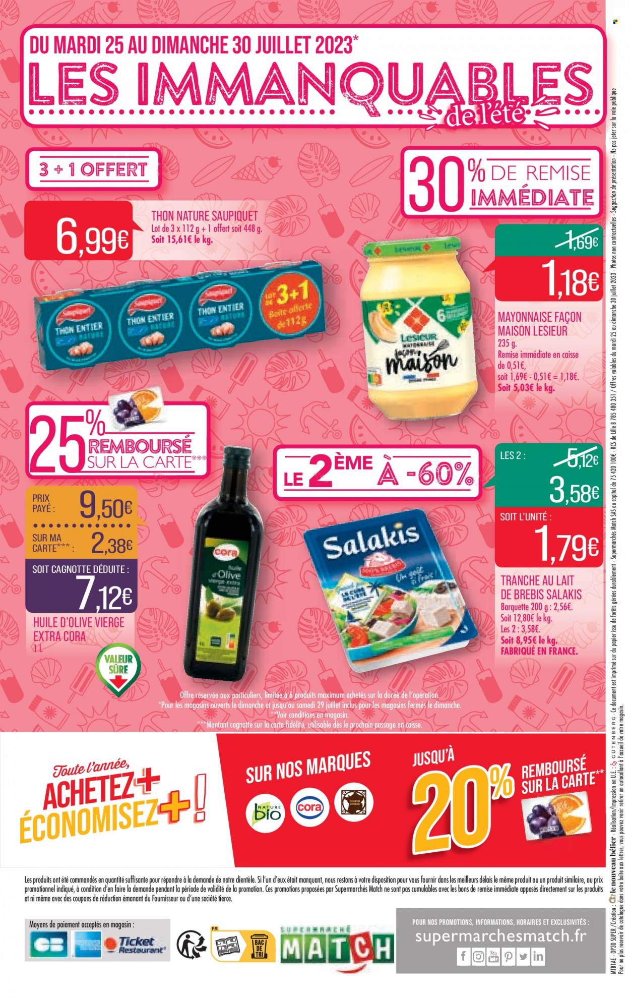 Catalogue Supermarché Match - 25/07/2023 - 30/07/2023. Page 28