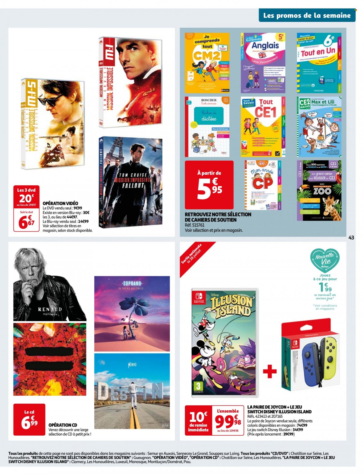 Catalogue Auchan - 25/07/2023 - 31/07/2023. Page 43