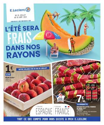 Catalogue E.Leclerc - 25/07/2023 - 05/08/2023.