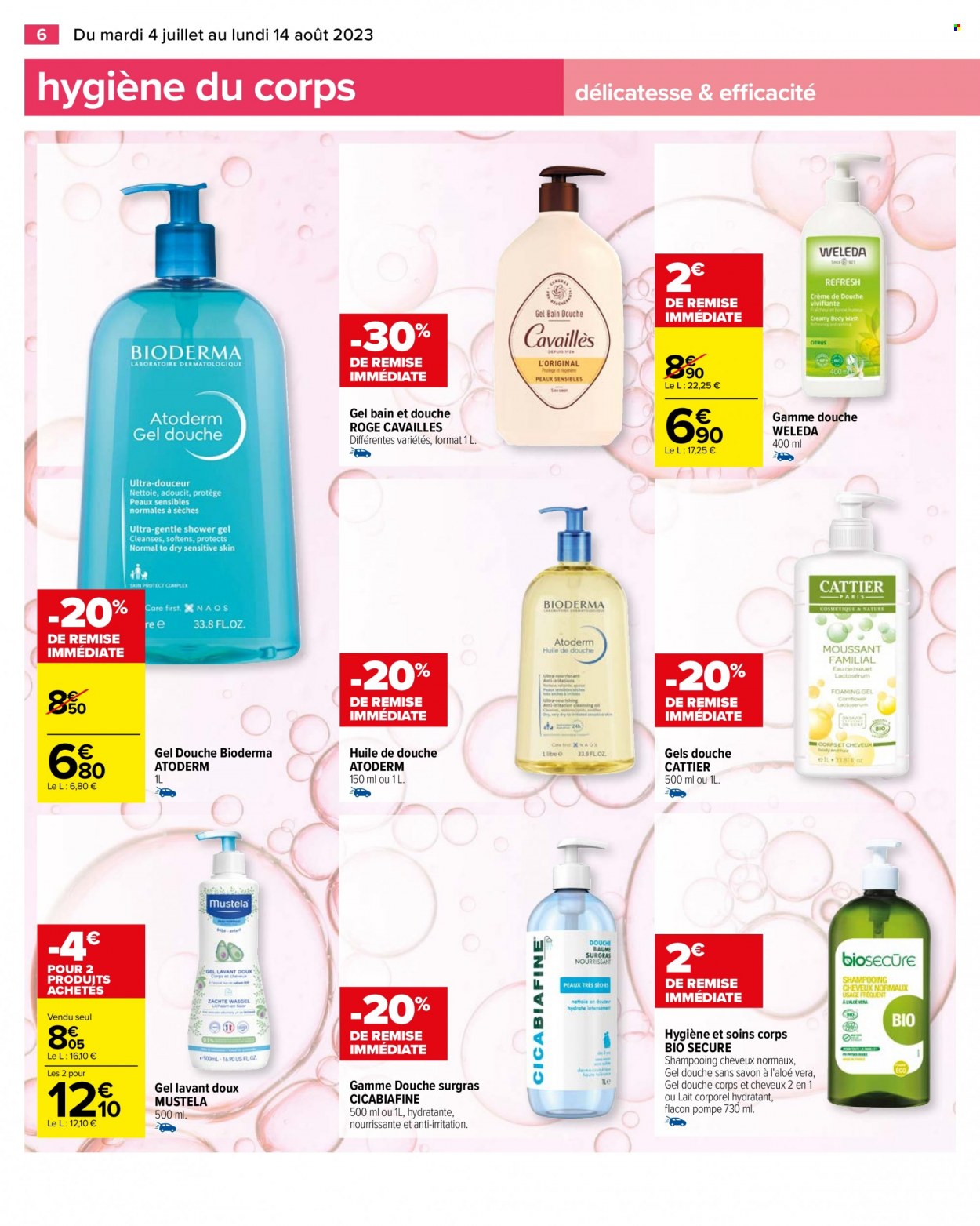 Catalogue Carrefour Hypermarchés - 04/07/2023 - 14/08/2023. Page 6