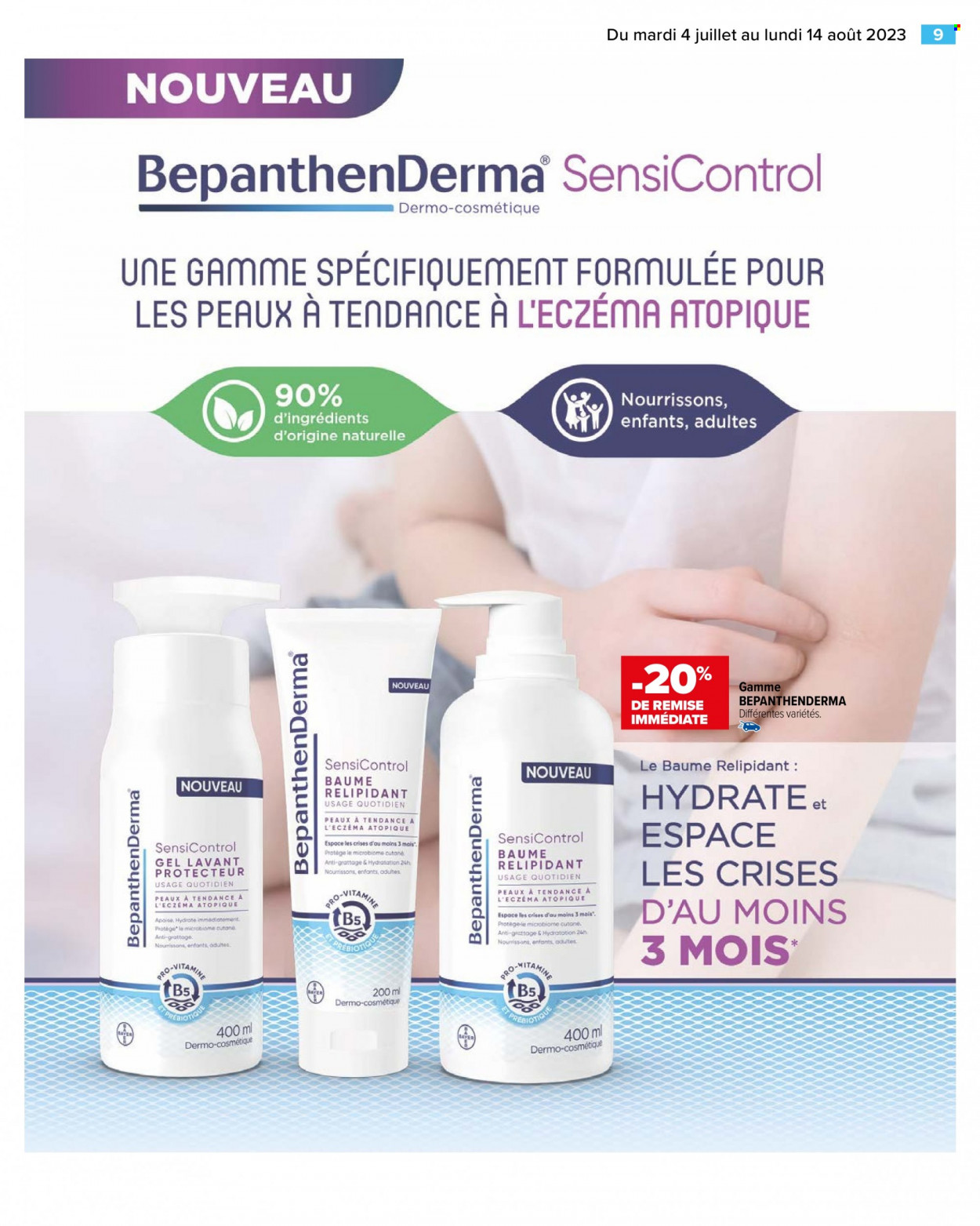 Catalogue Carrefour Hypermarchés - 04/07/2023 - 14/08/2023. Page 9