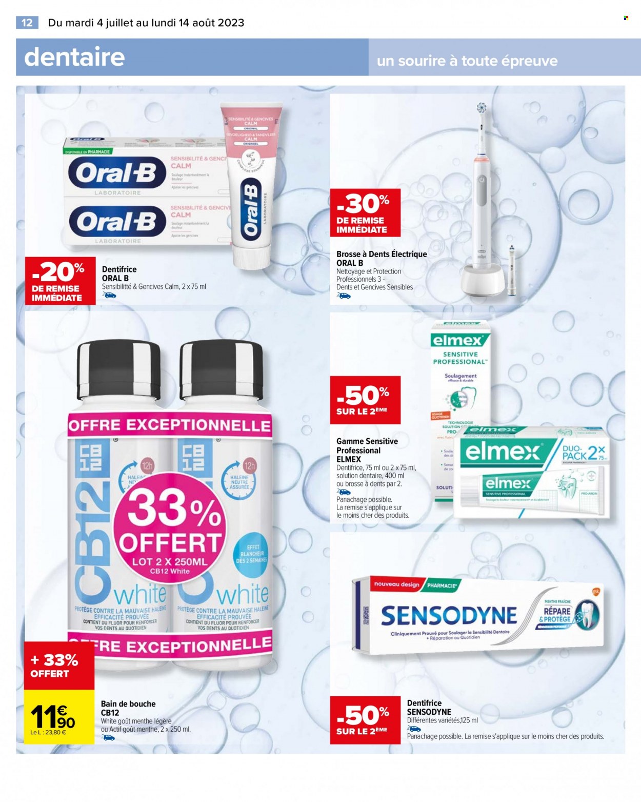 Catalogue Carrefour Hypermarchés - 04/07/2023 - 14/08/2023. Page 12