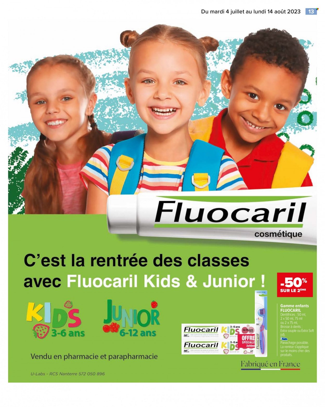 Catalogue Carrefour Hypermarchés - 04/07/2023 - 14/08/2023. Page 13