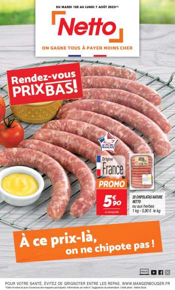 Catalogue Netto - 01/08/2023 - 07/08/2023.