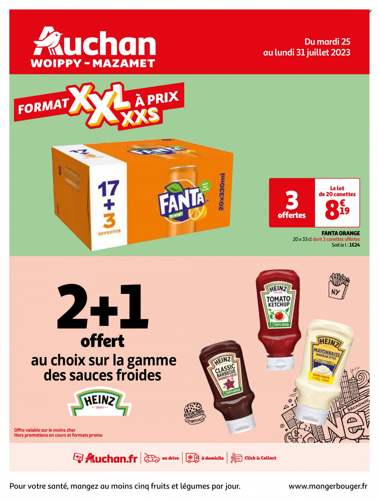 Catalogue Auchan - 25/07/2023 - 31/07/2023. Page 1