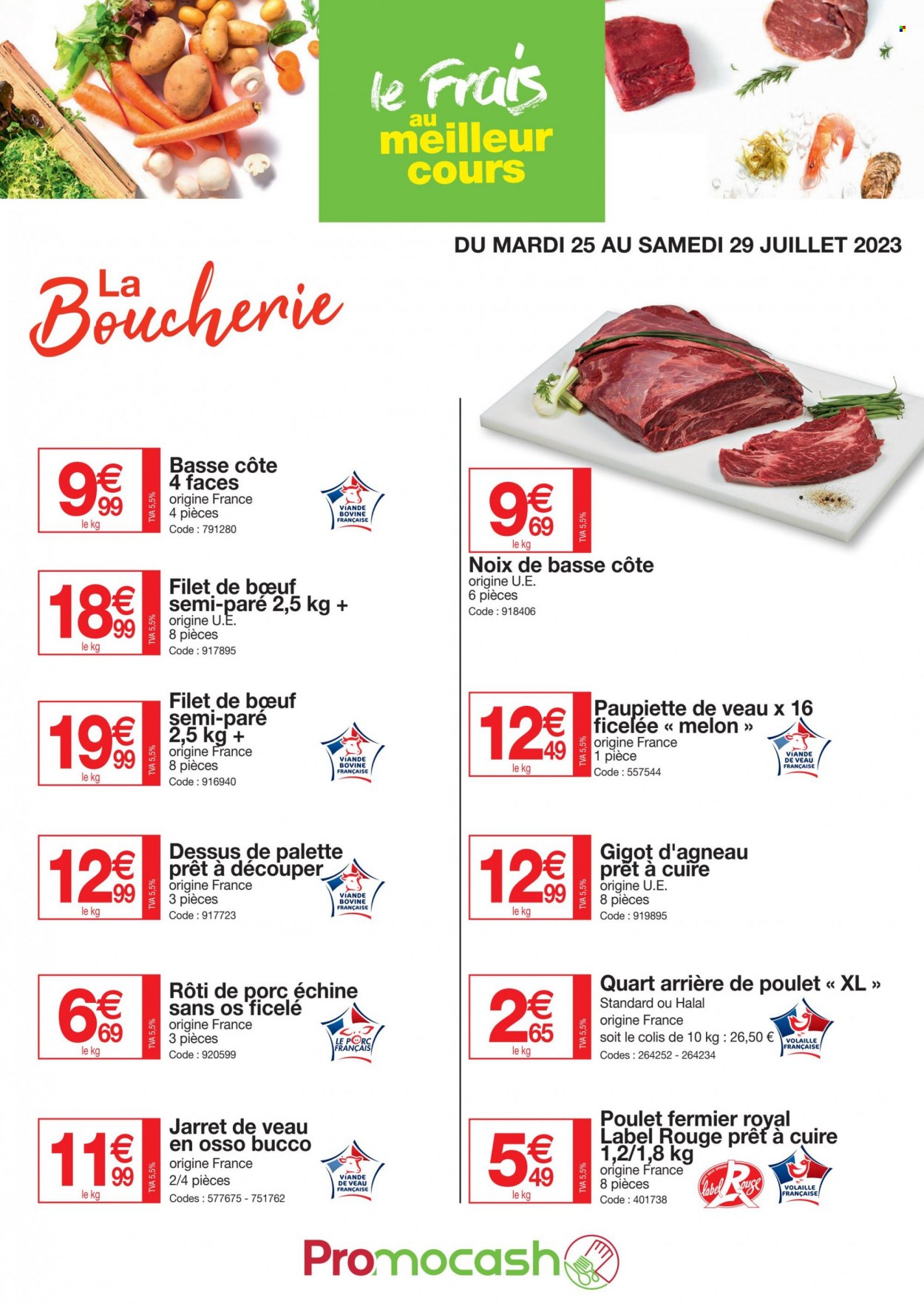 Catalogue Promocash - 25/07/2023 - 29/07/2023. Page 1