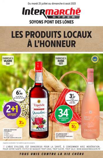 Catalogue Intermarché Hyper - 25/07/2023 - 06/08/2023.
