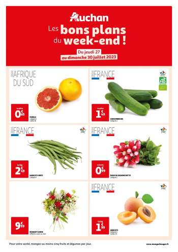 Catalogue Auchan - 27/07/2023 - 30/07/2023.